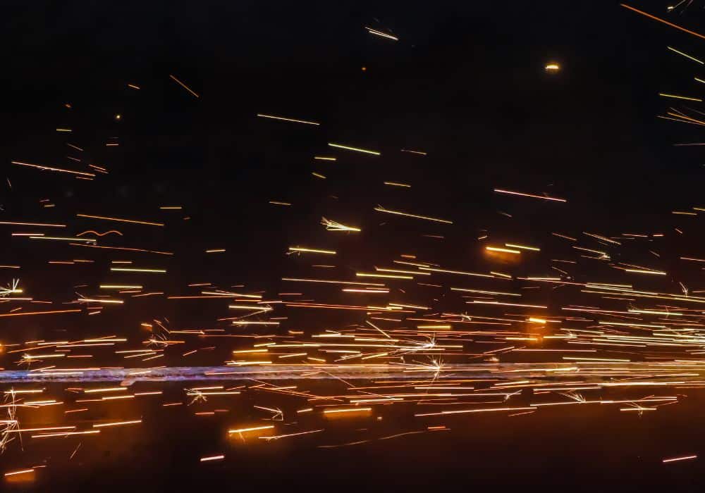 Are big sparks dangerous