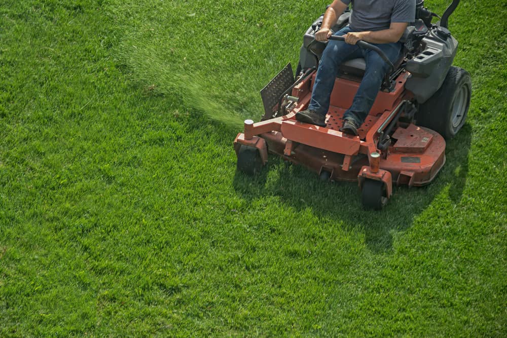Charging Lawn Mower Battery with Car