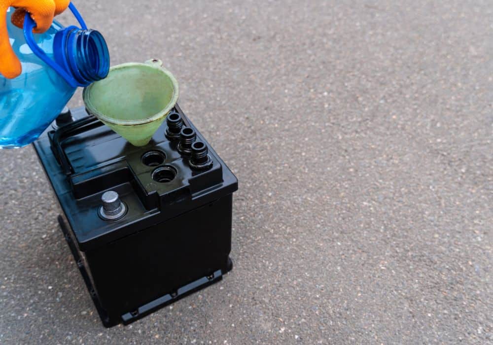 How to check if my battery needs water