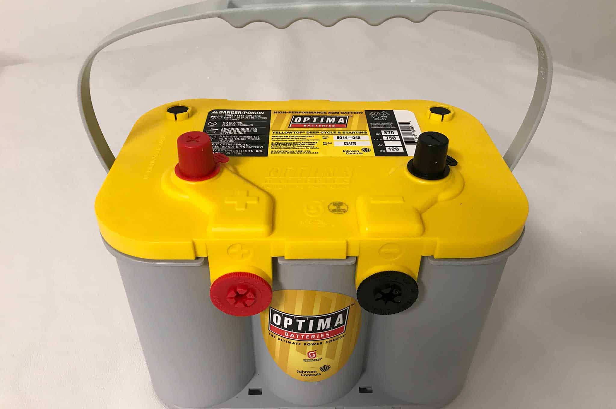 Optima Yellow Top Battery