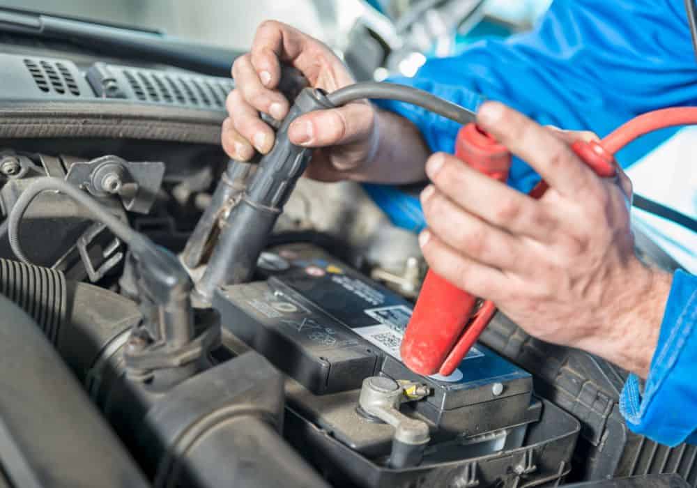 Positive and Negative Terminal Of Car Battery