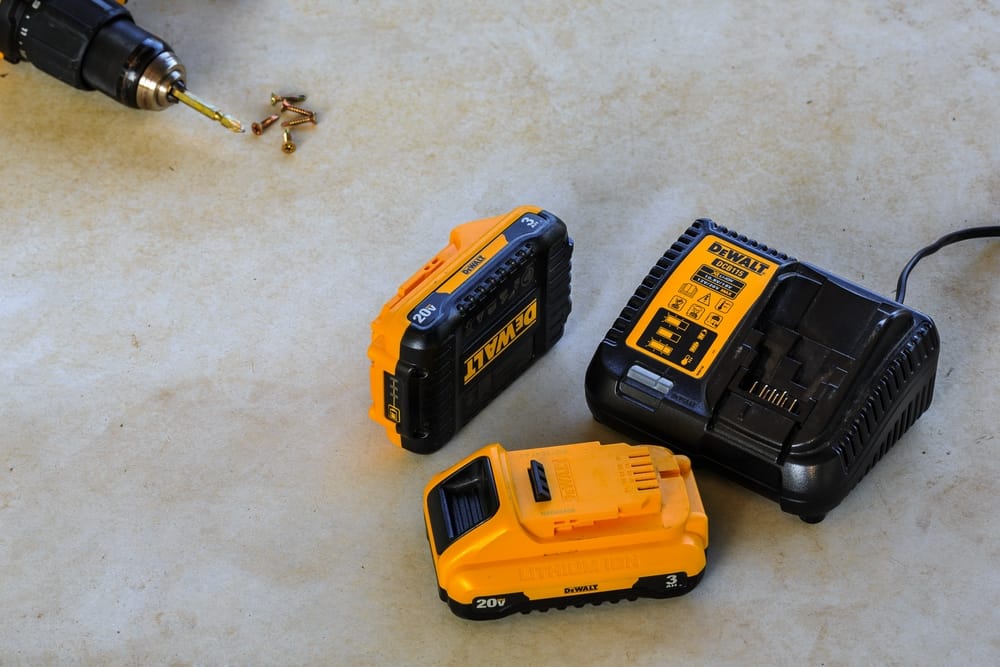 dewalt battery not charging