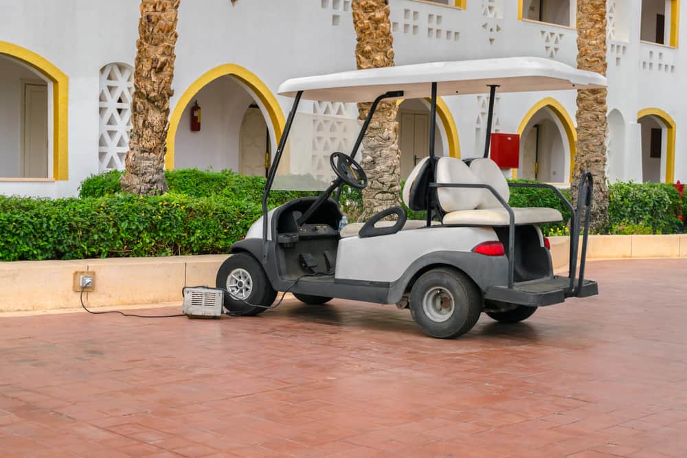 golf cart battery charger not working